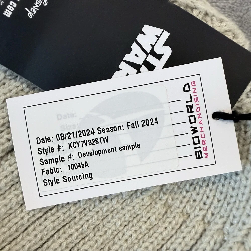 Star Wars Heroes Villains Rebel Alliance Beanie Sample Prototype  NWT Bioworld